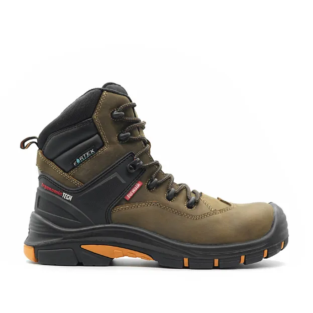 Bota kigali s3s fibra vidro pu/borracha hro sr