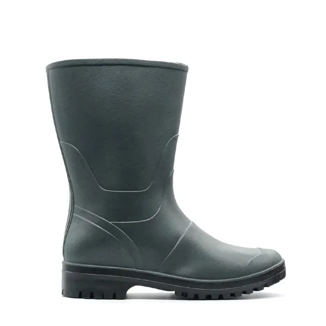Galocha pvc verde cano baixo