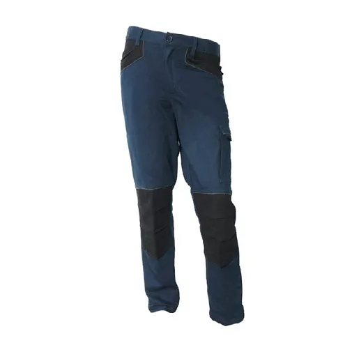 CALÇA BICOLOR 100% ALGODAO 240 GR