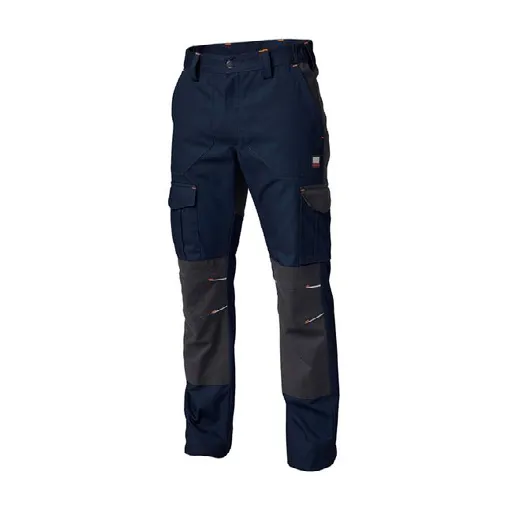 Calça multibolsos 98% algodao/ 2% elastano 240 gr
