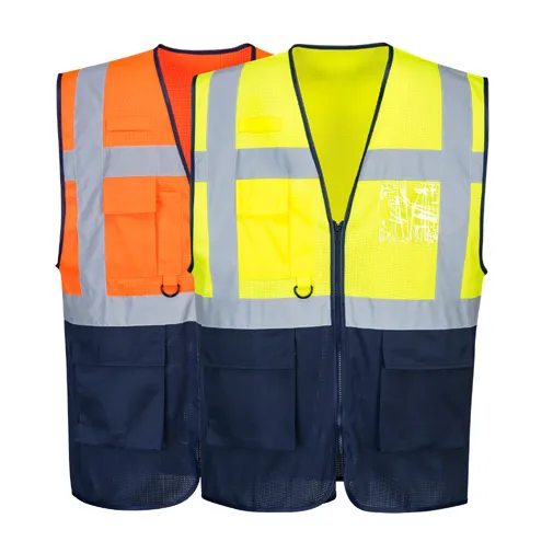 Colete av bicolor 100% poliester