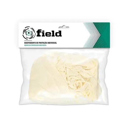 Blister 10 luvas em latex com po