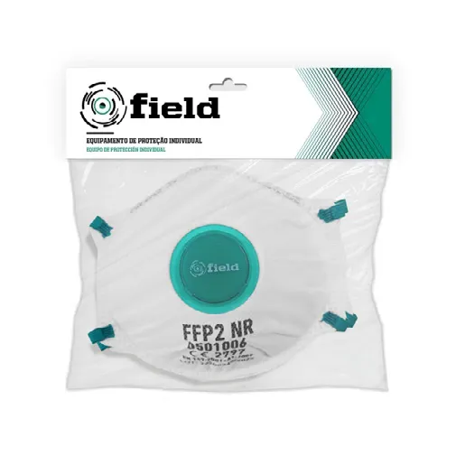 Blister 2 mascaras ffp2 com valvula