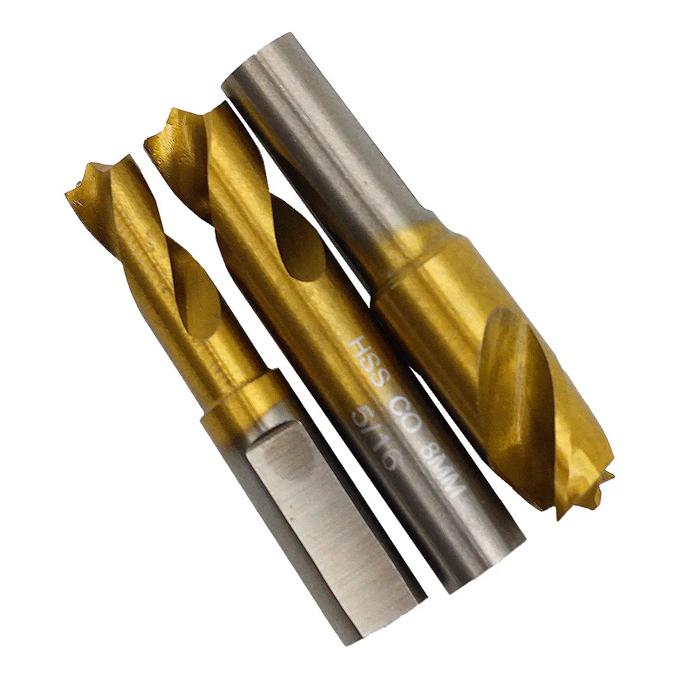 Conjunto de 3 brocas HSS cobalto para pontos de soldadura · 6.5–10 mm