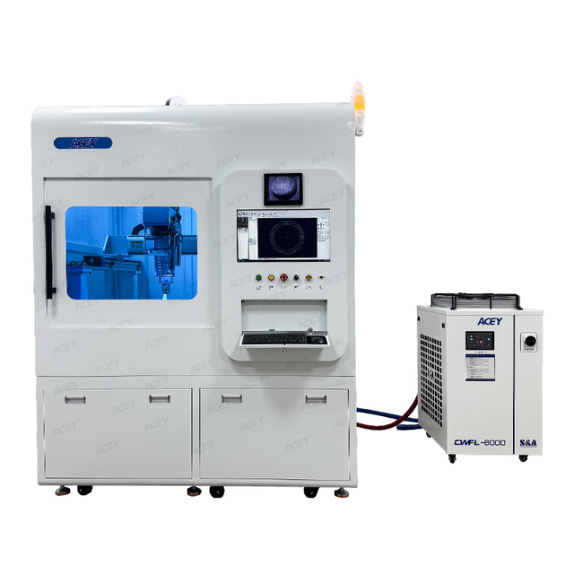Centro CNC automático 6000 W (barramento alumínio)